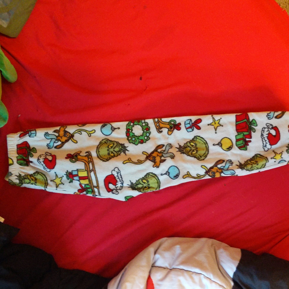 Grinch pajamas